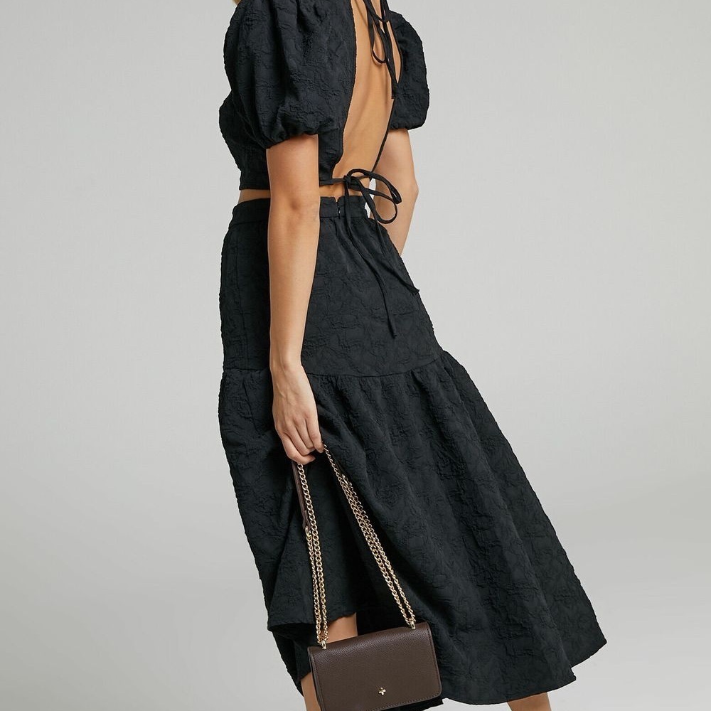 Showpo LEILIA TWO PIECE SET IN BLACK